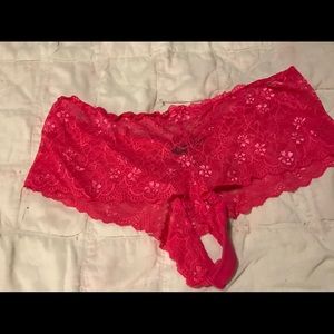 Pink cheeky panties